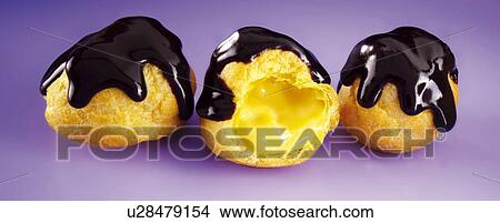 Picture - Profiteroles. Fotosearch