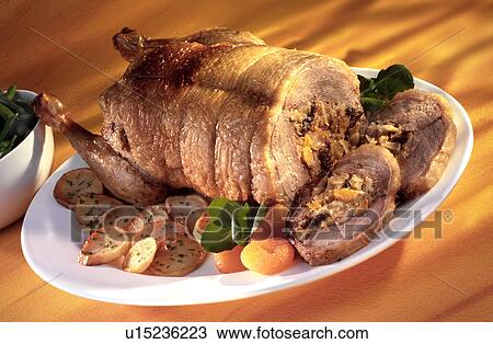 Stock Image - Roast Duck - Non Exclusive. Fotosearch
