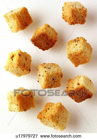 Stock Photo - Salt And Pepper Croutons - Non Exclusive. Fotosearch