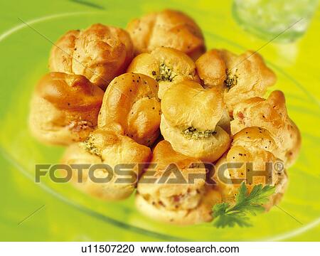 Savoury choux Pastries View Large Photo Image Stock Image - Savoury choux Pastries. Fotosearch