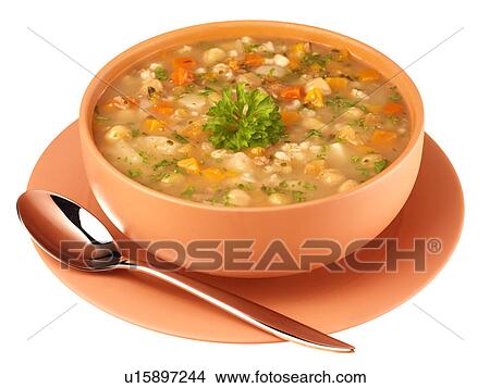 Scotch Broth Soup Cut Out - Non Exclusive View Large Photo Image Picture - Scotch Broth Soup Cut Out - Non Exclusive. Fotosearch