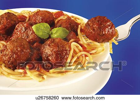 Spaghetti And Meatballs - Non Exclusive View Large Photo Image Stock Image - Spaghetti And Meatballs - Non Exclusive. Fotosearch