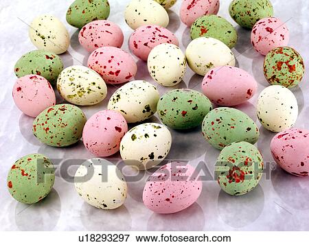 Speckkled Easter Eggs on Marble - Non Exclusive View Large Photo Image Stock Photo - Speckkled Easter Eggs on Marble - Non Exclusive. Fotosearch