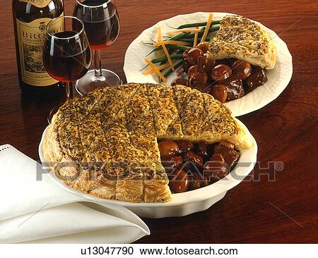 Steak and kidney pie View Large Photo Image Stock Image - Steak and kidney pie. Fotosearch