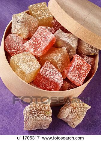 Turkish Delight - Non Exclusive View Large Photo Image Stock Photo - Turkish Delight - Non Exclusive. Fotosearch