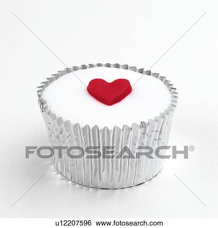 Valentines cup cake View Large Photo Image Stock Photograph - Valentines cup cake. Fotosearch