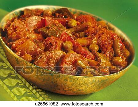 Stock Image - Vegetable Curry - Non Exclusive. Fotosearch