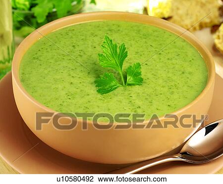 Watercress Soup - Non Exclusive View Large Photo Image Stock Image - Watercress Soup - Non Exclusive. Fotosearch