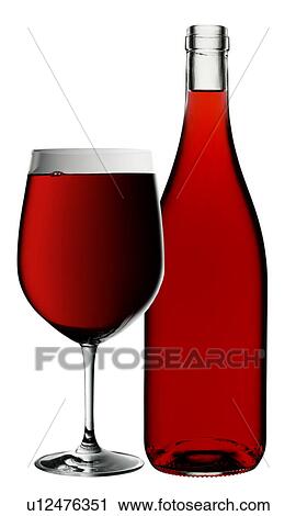 Wine Glass And Bottle - Non Exclusive View Large Photo Image Stock Image - Wine Glass And Bottle - Non Exclusive. Fotosearch