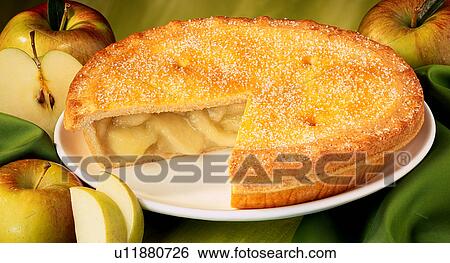 Stock Photograph - apple pie. Fotosearch