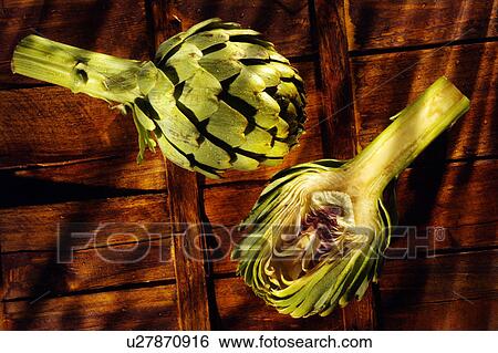 Stock Photograph - Artichokes. Fotosearch