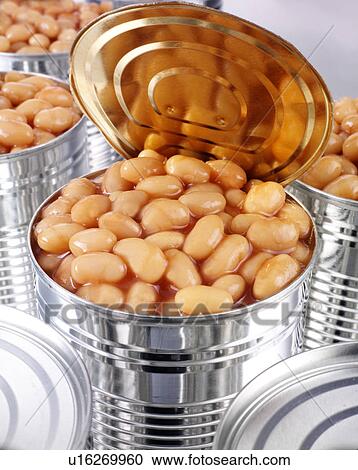 Stock Image - Baked Beans - Non Exclusive. Fotosearch