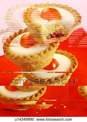 Stock Photography - Bakewell Tarts - Non Exclusive. Fotosearch