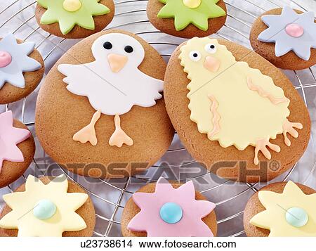 Baking Easter Biscuits - Non Exclusive View Large Photo Image Picture - Baking Easter Biscuits - Non Exclusive. Fotosearch
