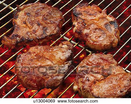 Barbeque Steaks View Large Photo Image Stock Photo - Barbeque Steaks. Fotosearch