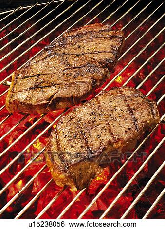 Barbeque Steaks View Large Photo Image Stock Photograph - Barbeque Steaks. Fotosearch