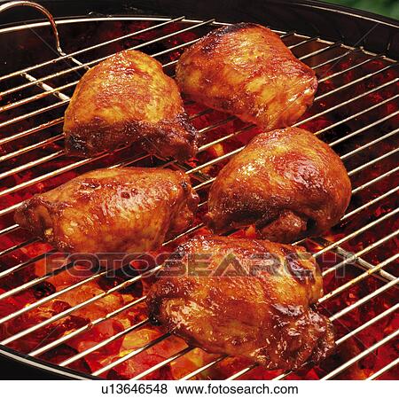 Stock Photo - BBQ Chicken. Fotosearch