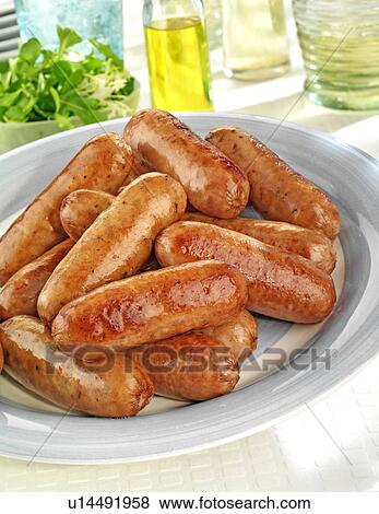 BBQ Sausages - Non Exclusive View Large Photo Image Stock Photo - BBQ Sausages - Non Exclusive. Fotosearch