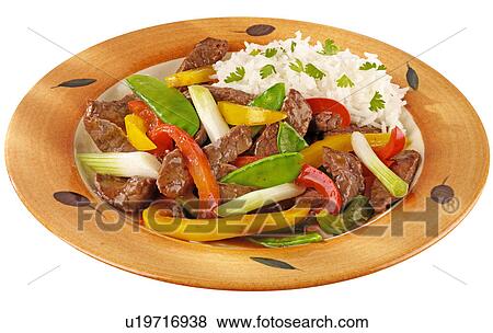 Beef And Vegetable Stir Fry - Non Exclusive View Large Photo Image Stock Photo - Beef And Vegetable Stir Fry - Non Exclusive. Fotosearch