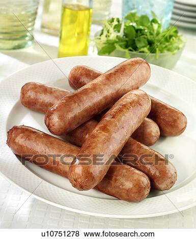 Stock Photo - Big Sausages - Non Exclusive. Fotosearch