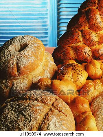 Picture - bread selection. Fotosearch
