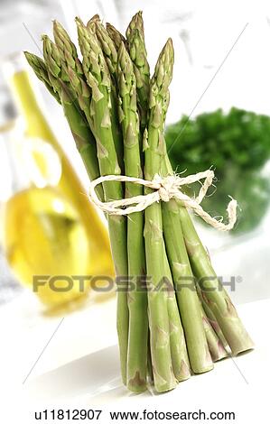 Stock Photo - Bunch of asparagus. Fotosearch