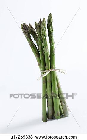 Bundle of asparagus View Large Photo Image Stock Photo - Bundle of asparagus. Fotosearch