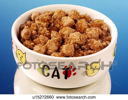 Stock Image - Cat Food - Non Exclusive. Fotosearch