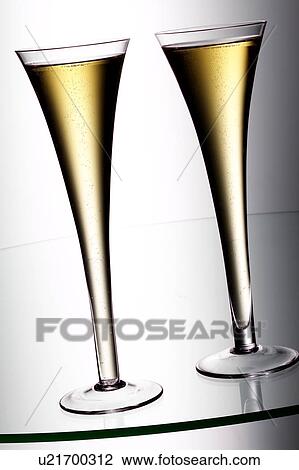 Champagne flutes View Large Photo Image Stock Image - Champagne flutes. Fotosearch