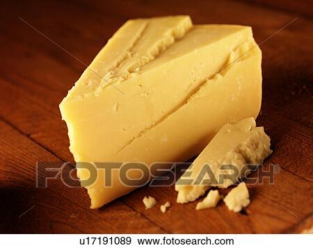 Stock Photo - Cheddar Cheese - Non Exclusive. Fotosearch
