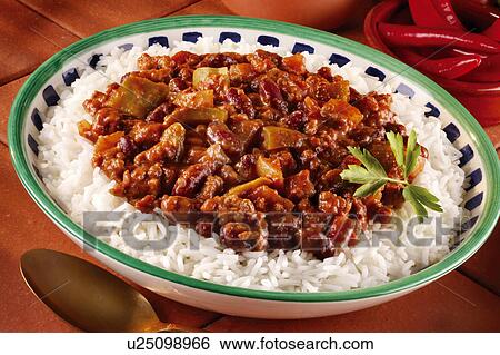 Stock Photograph - Chilli con carne. Fotosearch