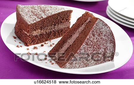 Chocolate Sponge Cake View Large Photo Image Stock Photo - Chocolate Sponge Cake. Fotosearch