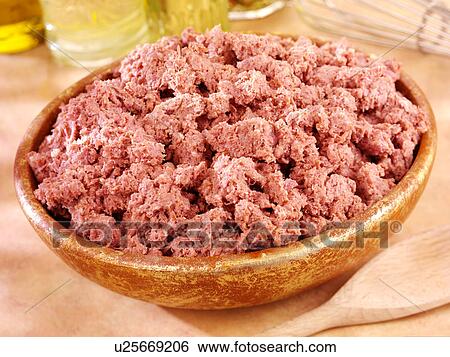 Stock Photograph - Corned Beef in Bowl - Non Exclusive. Fotosearch