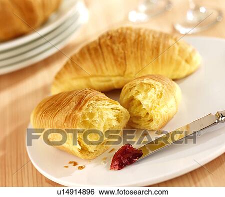 Stock Photograph - Croissant - Non Exclusive. Fotosearch
