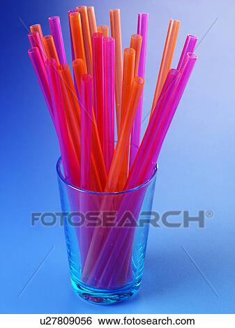Drinking Straws - Non Exclusive View Large Photo Image Stock Photograph - Drinking Straws - Non Exclusive. Fotosearch