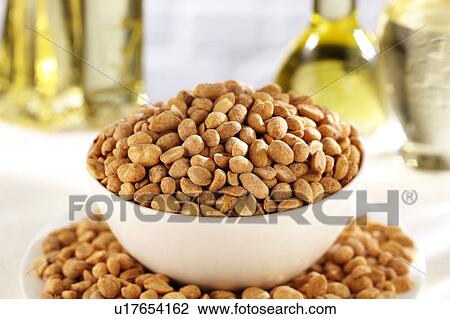 Stock Image - Dry roasted peanuts. Fotosearch