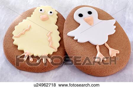 Easter Cookies Biscuits on Marble - Non Exclusive View Large Photo Image Stock Photo - Easter Cookies Biscuits on Marble - Non Exclusive. Fotosearch