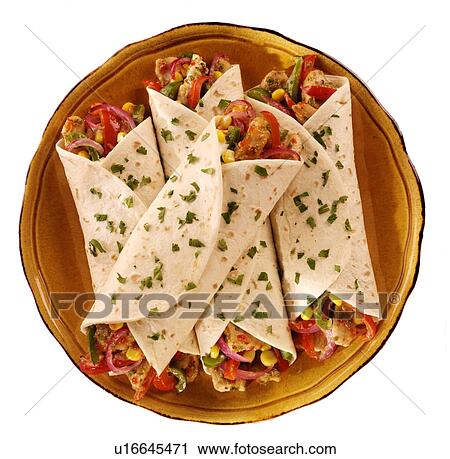 Fajitas on White - Non Exclusive View Large Photo Image Stock Image - Fajitas on White - Non Exclusive. Fotosearch