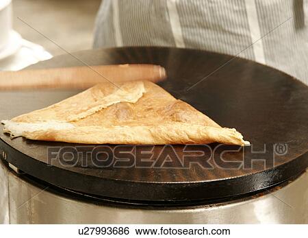 Folding a pancake View Large Photo Image Stock Photograph - Folding a pancake. Fotosearch