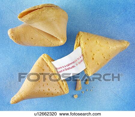 Stock Image - Fortune Cookies. Fotosearch