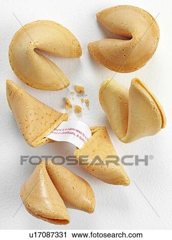 Stock Image - Fortune Cookies. Fotosearch