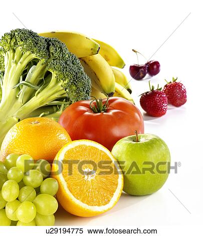 Stock Photography - Fruit And Vegetables - Non Exclusive. Fotosearch
