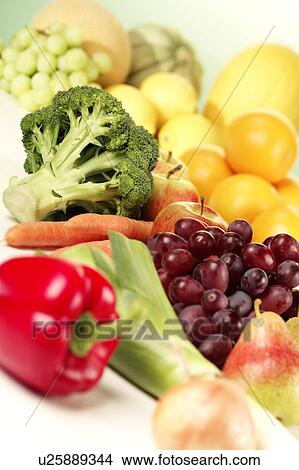 Fruit and vegetables View Large Photo Image Picture - Fruit and vegetables. Fotosearch
