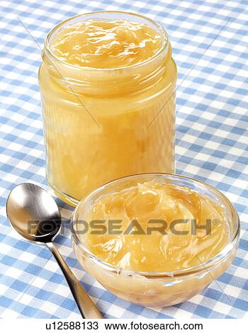 Stock Image - Ginger Curd Without Label - Non Exclusive. Fotosearch