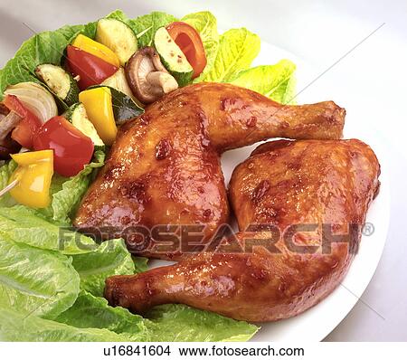 Picture - Glazed Duck Legs - Non Exclusive. Fotosearch