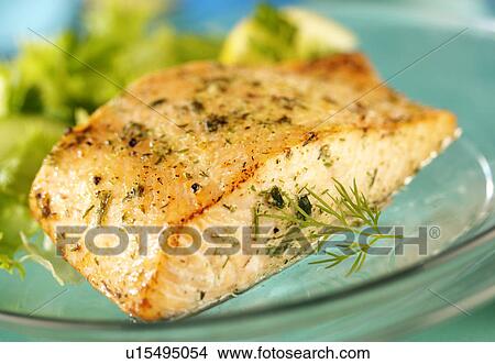Grilled Salmon Fillet - Non Exclusive View Large Photo Image Picture - Grilled Salmon Fillet - Non Exclusive. Fotosearch