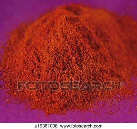 Stock Photo - Ground Saffron - Non Exclusive. Fotosearch