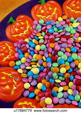 Halloween Party Sweets Candy - Non Exclusive View Large Photo Image Stock Photo - Halloween Party Sweets Candy - Non Exclusive. Fotosearch