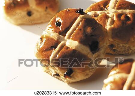 Stock Photography - Hot cross buns. Fotosearch