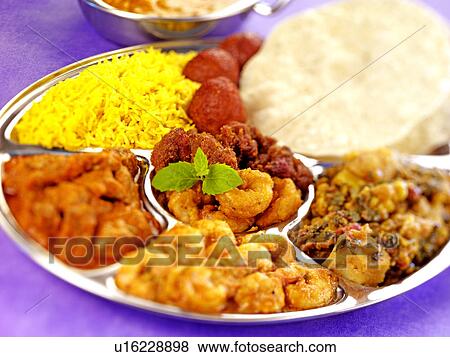 Stock Photo - Indian Thali - Non Exclusive. Fotosearch
